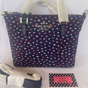 NWT Kate Spade Watson Lane Lucie Crossbody Navy Multi PXRUA283